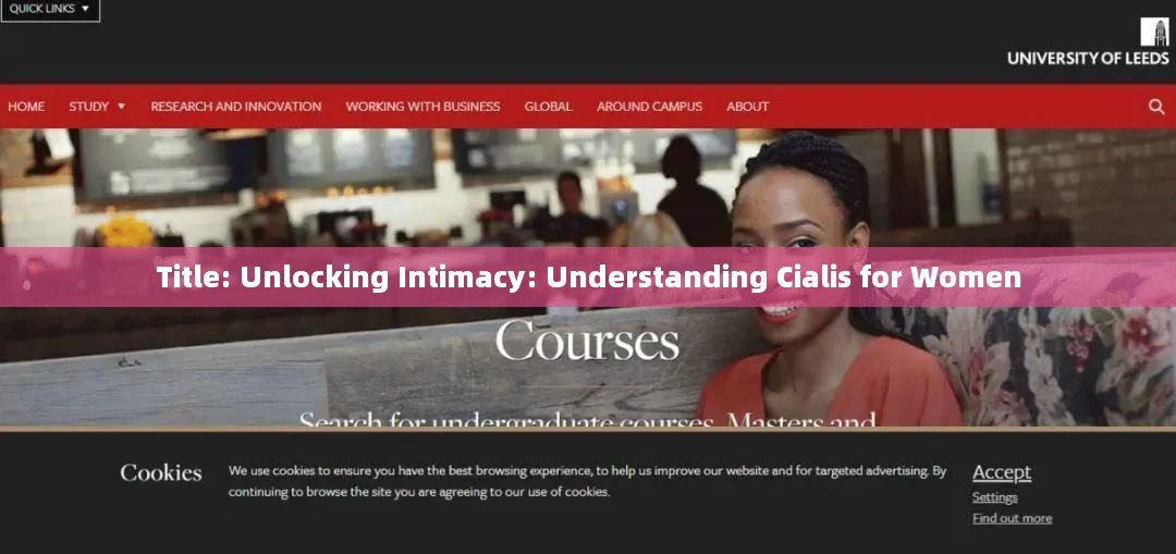 Title: Unlocking Intimacy: Understanding Cialis for Women