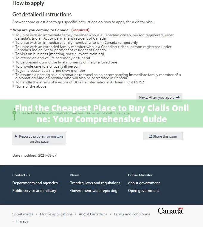 Find the Cheapest Place to Buy Cialis Online: Your Comprehensive Guide