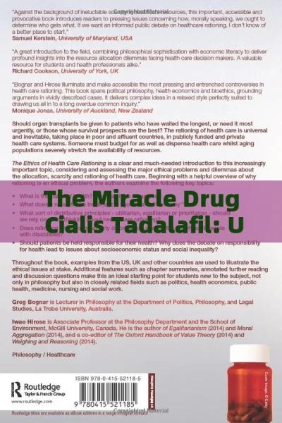 The Miracle Drug Cialis Tadalafil: Unlocking the Secrets of Male Enhancement!