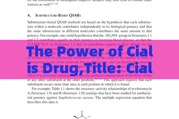 The Power of Cialis Drug,Title: Cialis Impact