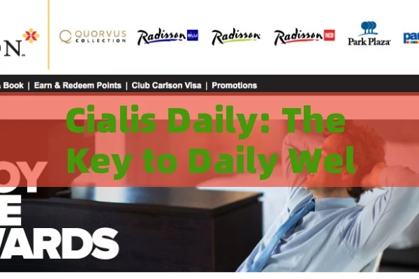 Cialis Daily: The Key to Daily Wellness