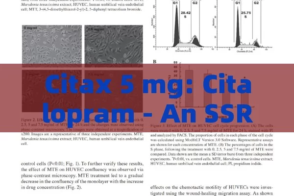 Citax 5 mg: Citalopram - An SSRI for Treating Depression and Anxiety