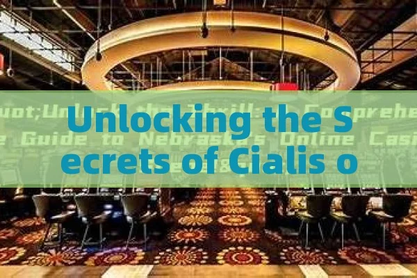 Unlocking the Secrets of Cialis on Amazon: A Comprehensive Guide to Purchasing and Using This Popular ED Medication