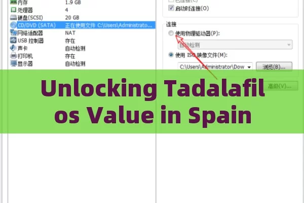 Unlocking Tadalafilos Value in Spain