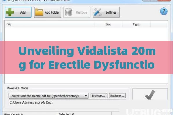 Unveiling Vidalista 20mg for Erectile Dysfunction